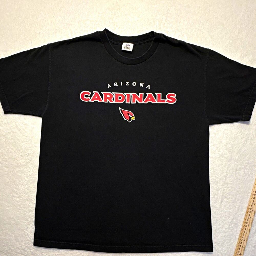 NFL Team Apparel Arizona Cardinals Black T-Shirt NFL Football Shirt
